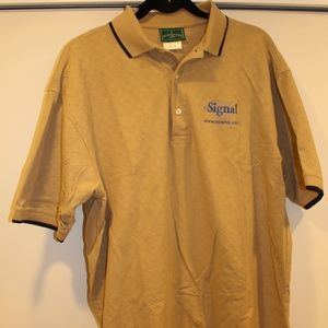Outer Banks eSignal TRADER LOGO Polo Shirt LARGE